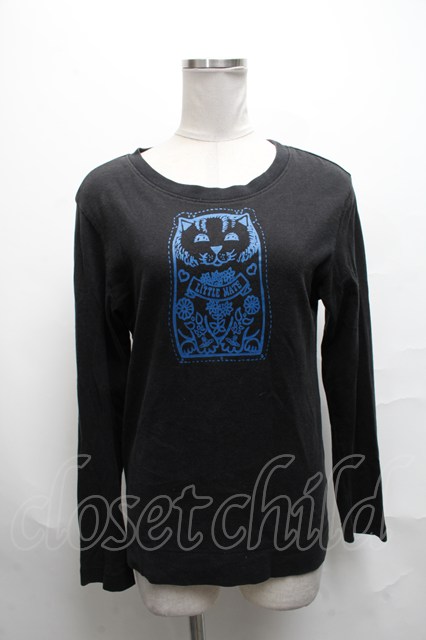 税込3980円以上購入で【送料無料】【USED】Vivienne Westwood / Little Mate Tシャツ ヴィヴィアンウエストウッド ビビアン2 黒 【中古】 S-25-03-30-037-ts-AS-ZS