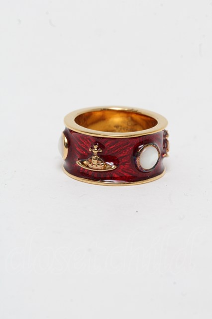 vivienne westwood リトルメダルリング ピンク SV925 vivienne westwood リトルメダルリング ピンク SV925