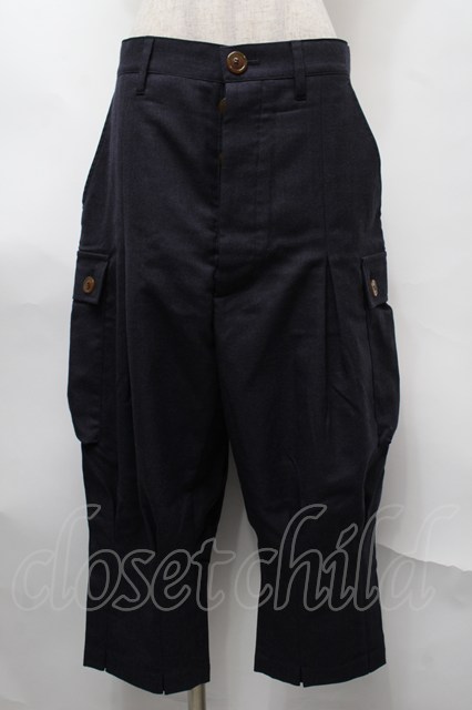 税込3980円以上購入で【送料無料】【USED】Vivienne Westwood MAN / ウールカーゴパンツ ヴィヴィアンウエストウッド ビビアン46 グレー 【中古】 S-25-08-10-057-pa-AS-ZH