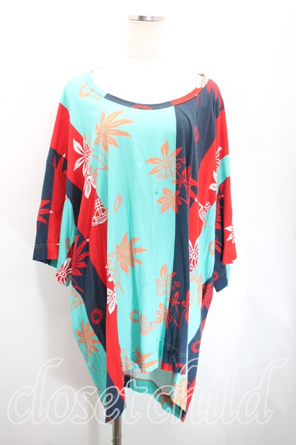 税込3980円以上購入で【送料無料】【USED】フラワーptワンピース Vivienne Westwood ヴィヴィアンウエストウッド ビビアン【中古】 H-23-08-27-010-op-AS-ZH