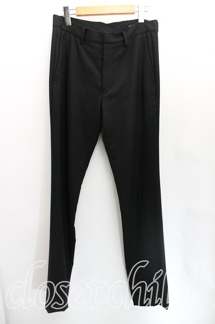 税込3980円以上買いもとめるで【貨物輸送無料】【USED】Vivienne Westwood MAN / ウールスラックスヴィヴィアンウエストウッド ビビアン 44 黒【中古】 H-23-11-19-061-pa-IN-ZH