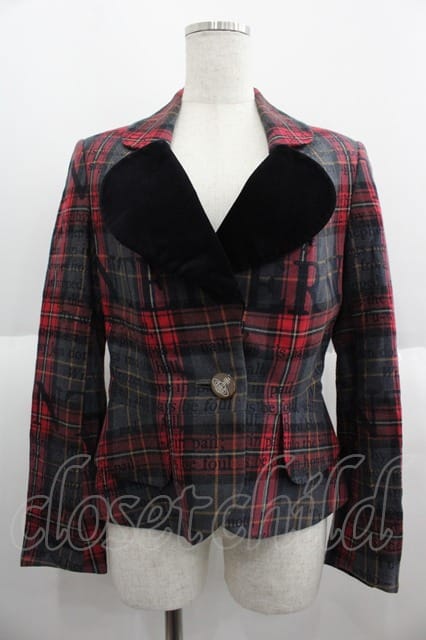 Vivienne Westwood RED LABEL ラブジャケット チェック 楽天市場】【中古】 ヴィヴィアンウエストウッド レッドレーベル