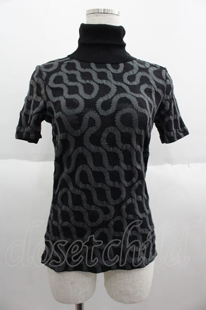 ヴィヴィアンウエストウッド 中古 / /箔フレームボーダーTシャツ 00 オフｘグレー  S-25-05-18-048-to-SZ-ZS ヴィヴィアンウエストウッド 中古 / /箔フレームボーダーTシャツ