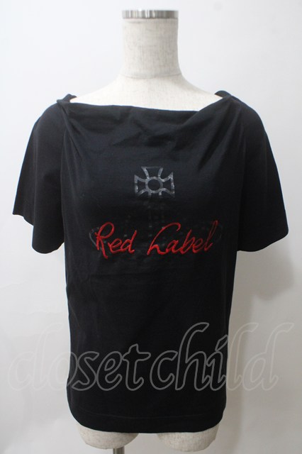 美品♡ヴィヴィアンウエストウッド　ビッグオーブクロスステッチ刺繍　Ｔシャツ　L 美品♡ヴィヴィアンウエストウッド ビッグオーブクロスステッチ