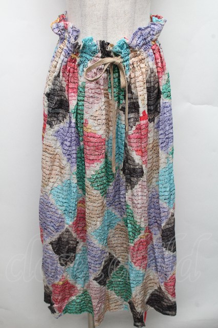 税込3980円以上購入で【送料無料】【USED】Vivienne Westwood / サマーハーレークインマキシスカート ヴィヴィアンウエストウッド ビビアン マルチ 【中古】 S-26-03-15-048-sk-AS-ZS