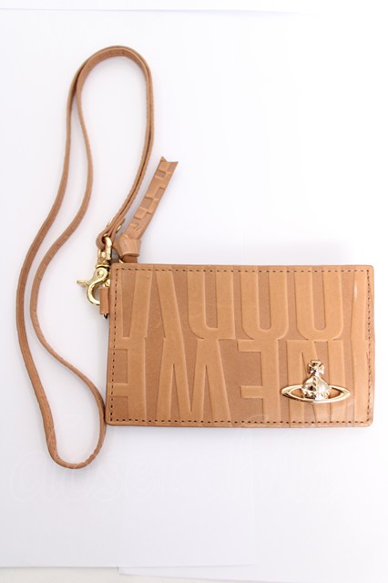 税込3980円以上購入で【送料無料】【USED】Vivienne Westwood / ブライダルボックスパスケース ヴィヴィアンウエストウッド ビビアン キャメル 【中古】 Y-26-03-22-024-gd-SZ-ZY