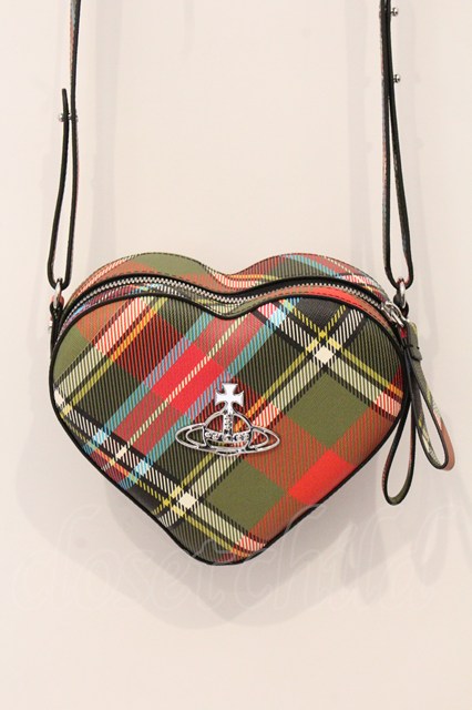 税込3980円以上購入で【送料無料】【USED】Vivienne Westwood / LOUISE HEART CROSSBODY BAG(ルイーズハートクロスボディバッグ)ヴィヴィアンウエストウッド ビビアン マルチ 【中古】 O-26-04-26-035-ba-YM-OS|closetchild