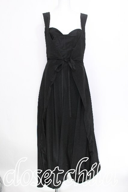 税込3980円以上買いもとめるで【貨物輸送無料】【USED】Vivienne Westwood / コルセットワンピースヴィヴィアンウエストウッド ビビアン42 黒 【中古】 S-26-06-10-047-op-AS-ZS