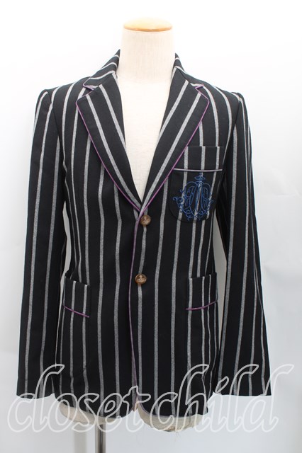 Vivienne Westwood ヴィヴィアン　スクールジャケット　ストライプ Vivienne Westwood ヴィヴィアン スクールジャケット ストライプ