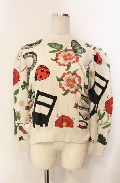 税込3980円以上購入で【送料無料】【USED】Vivienne Westwood / MYSTICAL スウェットシャツ ヴィヴィアンウエストウッド ビビアン00 アイボリー 【中古】 O-26-01-11-023-to-YM-ZH
