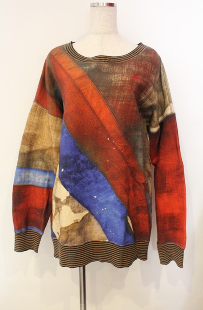 税込3980円以上購入で【送料無料】【USED】Vivienne Westwood / ユニオンジャックスウェットプルオーバー ヴィヴィアンウエストウッド ビビアン00 マルチ 【中古】 O-26-01-11-024-to-YM-OS