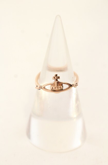 税込3980円以上購入で【送料無料】【USED】Vivienne Westwood / ヴァンドームリング ヴィヴィアンウエストウッド ビビアンS（11号） ピンクゴールド 【中古】 O-26-01-11-094-rg-YM-OS
