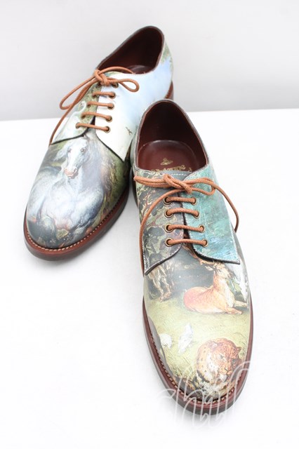 税込3980円以上買いもとめるで【貨物輸送無料】【USED】Vivienne Westwood / NEW UTILITY シューズヴィヴィアンウエストウッド ビビアン42（26糎好いかげんに） 茶 【中古】 H-26-01-18-069-sh-OD-ZH