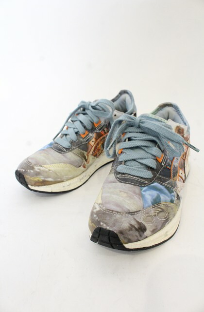 税込3980円以上購入で【送料無料】【USED】Vivienne Westwood × ASICS / HyperGEL-LYTET スニーカーヴィヴィアンウエストウッド ビビアン23cm マルチ 【中古】 O-26-01-25-081-sh-YM-OS