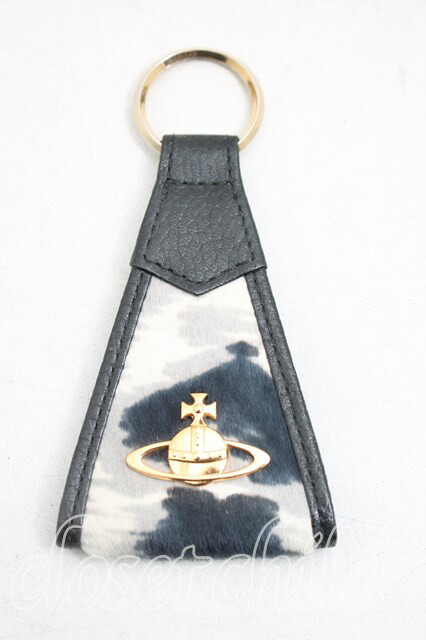 税込3980円以上購入で【送料無料】【USED】Vivienne Westwood / ハラコキーホルダー ヴィヴィアンウエストウッド ビビアン 黒 【中古】 H-26-02-08-066-gd-OD-ZH 7,431円