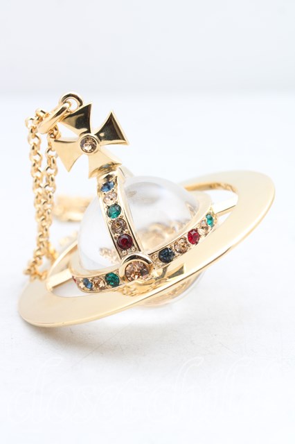 税込3980円以上購入で【送料無料】【USED】Vivienne Westwood / ジャイアントオーブネックレス ヴィヴィアンウエストウッド ビビアン ゴールド 【中古】 H-26-02-08-068-nl-OD-ZH