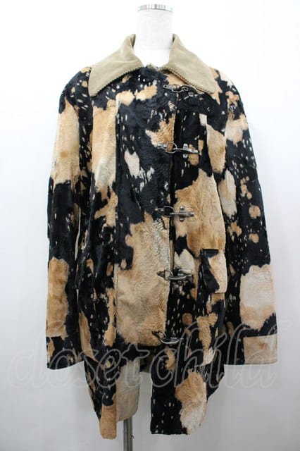 税込3980円以上購入で【送料無料】【USED】Vivienne Westwood / Donkeyman coatヴィヴィアンウエストウッド ビビアン44 ブラウンx黒 【中古】 I-26-02-25-023-co-HD-ZI|closetchild