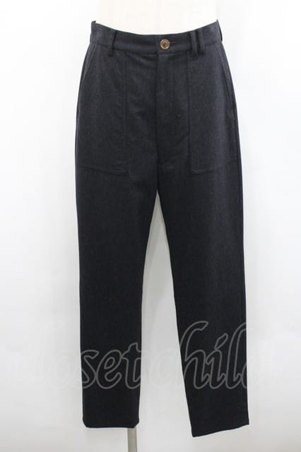 税込3980円以上購入で【送料無料】【USED】Vivienne Westwood MAN / サイドポケットパンツ ヴィヴィアンウエストウッド ビビアン44 黒 【中古】 I-26-02-28-019-pa-HD-ZI