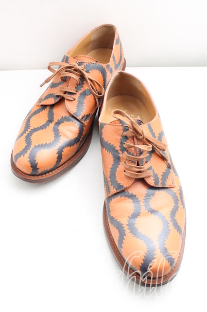 税込3980円以上購入で【送料無料】【USED】Vivienne Westwood / スクイグルシューズヴィヴィアンウエストウッド ビビアン43（26.5cm相当） 茶 【中古】 H-26-03-15-057-sh-OD-ZH