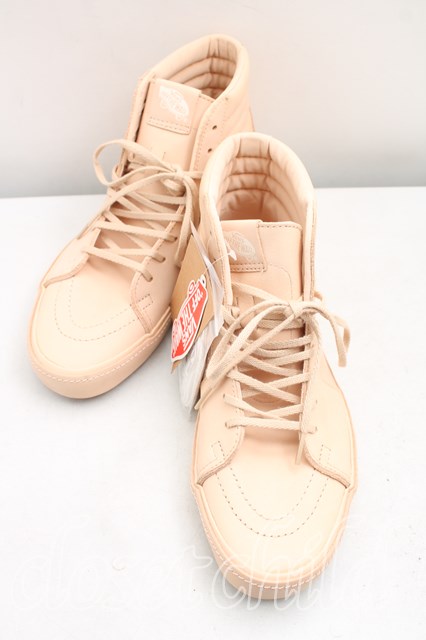 税込3980円以上購入で【送料無料】【USED】Vivienne Westwood × ASICS /8-HI PLATFORM ヴィヴィアンウエストウッド ビビアンUK6.5（25.5cm相当） ベージュ 【中古】 H-26-03-15-062-sh-OD-ZH