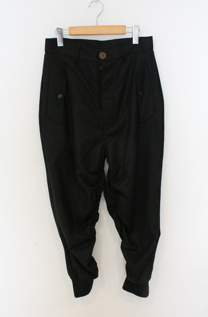 税込3980円以上購入で【送料無料】【USED】Vivienne Westwood MAN / MA-1 トラウザーズパンツ ヴィヴィアンウエストウッド ビビアン44 ブラック 【中古】 O-26-03-22-002-pa-YM-OS