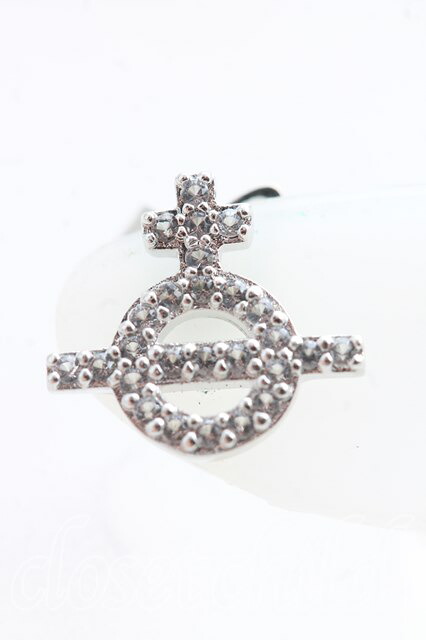 税込3980円以上購入で【送料無料】【USED】Vivienne Westwood / MAN WILBAシングルスタッドピアス ヴィヴィアンウエストウッド ビビアン シルバー 【中古】 H-26-03-22-045-er-OD-ZH