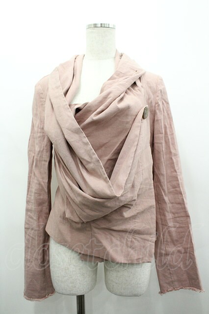 税込3980円以上購入で【送料無料】【USED】Vivienne Westwood / 変形襟ジャケット ヴィヴィアンウエストウッド ビビアン2 ピンク 【中古】 I-26-03-29-032-jc-HD-ZI