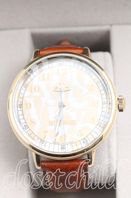 税込3980円以上買いもとめるで【貨物輸送無料】【USED】Vivienne Westwood / キャンベンディッシュウォッチヴィヴィアンウエストウッド ビビアン 茶 【中古】 H-26-04-05-104-ac-OD-ZH