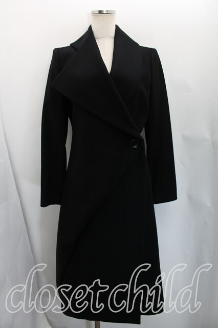 税込3980円以上購入で【送料無料】【USED】Vivienne Westwood / フロントアシメコート ヴィヴィアンウエストウッド ビビアン1（7号相当） 黒 【中古】 H-26-04-05-011-co-OD-ZH 33,839円