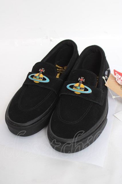 税込3980円以上購入で【送料無料】【USED】ANGLOMANIA / VIVIENNE WESTWOOD × VANS STYLE 53 ヴィヴィアンウエストウッド ビビアン23cm ブラック 【中古】 Y-26-04-08-010-sh-SZ-ZY