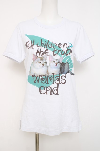 税込3980円以上購入で【送料無料】【USED】Vivienne Westwood / WE CLASSIC T TRUTH ヴィヴィアンウエストウッド ビビアンS ホワイト 【中古】 Y-26-04-08-018-to-OD-ZY