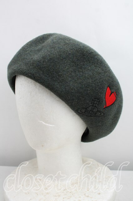 税込3980円以上購入で【送料無料】【USED】Vivienne Westwood /CWﾊｰﾄﾍﾞﾚｰ ヴィヴィアンウエストウッド ビビアン ｶｰｷ 【中古】 H-26-04-12-036-ha-OD-ZH