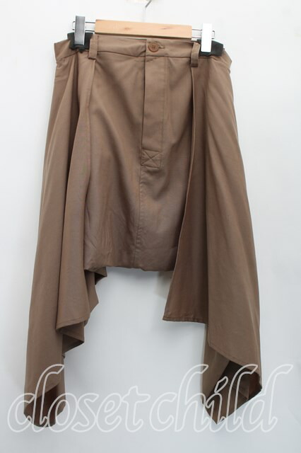 税込3980円以上買いもとめるで【貨物輸送無料】【USED】Vivienne Westwood MAN / サルエルパンツヴィヴィアンウエストウッド ビビアン44（メンズS好いかげんに） 茶 【中古】 H-26-05-24-017-pa-OD-ZH