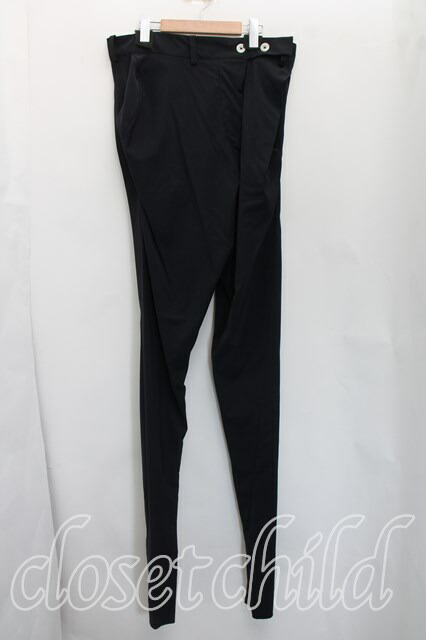 税込3980円以上買いもとめるで【貨物輸送無料】【USED】Vivienne Westwood / アルコホリックパンツヴィヴィアンウエストウッド ビビアンUK12（11号好いかげんに） 黒 【中古】 H-26-05-31-012-pa-OD-ZH