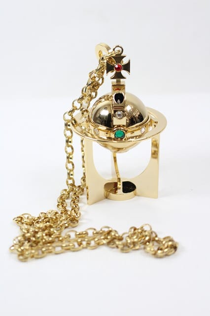 税込3980円以上購入で【送料無料】【USED】Vivienne Westwood / 青山店10ｔｈオーブライターヴィヴィアンウエストウッド ビビアン ゴールド 【中古】 I-26-05-28-012-gd-HD-ZI｜closetchild