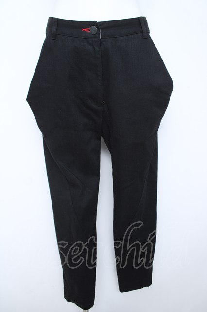税込3980円以上購入で【送料無料】【USED】Vivienne Westwood / デニムトラウザーズヴィヴィアンウエストウッド ビビアン1 ブラック 【中古】 Y-26-06-14-023-pa-SZ-ZY|closetchild