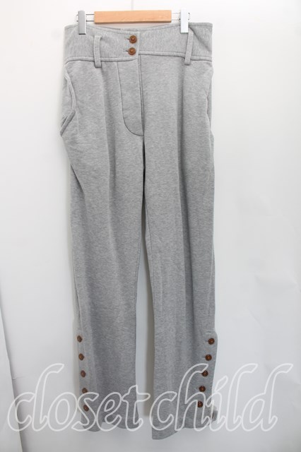 税込3980円以上購入で【送料無料】【USED】Vivienne Westwood / スウェットパンツヴィヴィアンウエストウッド ビビアン2(9号相当) 灰 【中古】 H-26-07-12-010-pa-OD-ZH|closetchild