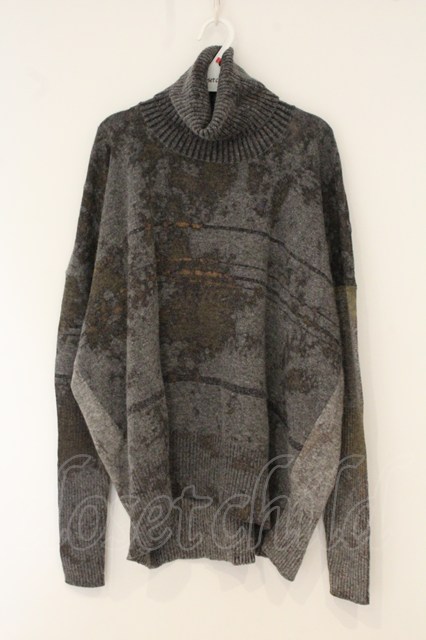 税込3980円以上購入で【送料無料】【USED】Vivienne Westwood / タートルネックニットソーヴィヴィアンウエストウッド ビビアン2 グレー 【中古】 O-26-07-12-013-to-YM-OS｜closetchild
