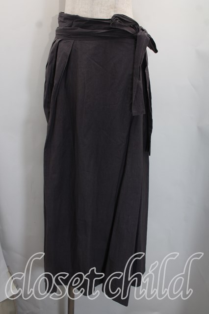 税込3980円以上購入で【送料無料】【USED】Vivienne Westwood / マキシスカートヴィヴィアンウエストウッド ビビアン2(9号相当) チャコールグレー 【中古】 H-26-07-26-008-sk-OD-ZH|closetchild
