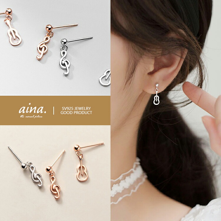 楽天市場】音符パール ピアス ：gargle（ガーグル） アートシリーズ