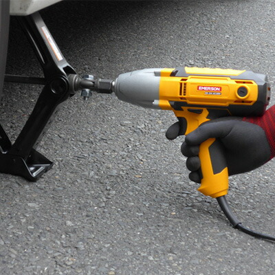 楽天市場 ニューレイトン エマーソン Em 244 自動車用 電動ハイブリッドレンチ 電動インパクトレンチ タイヤ交換 にオススメ Em 244 9980 アットマックス