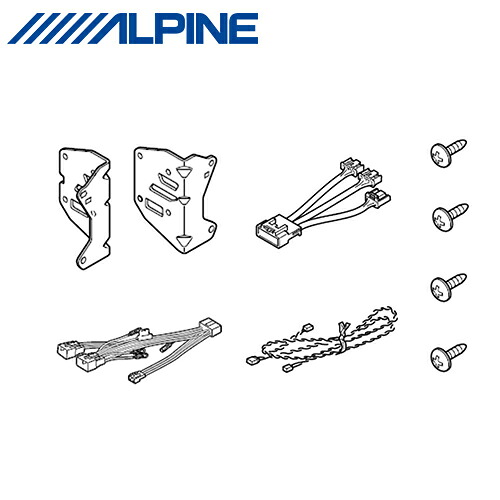 ALPINE アルパイン KTX-X9-RO-900-L-NR ルーミー マイナーチェンジ後 ナビレディパッケージ付車用 9型カーナビ ビッグX 取付けキット 4,525円