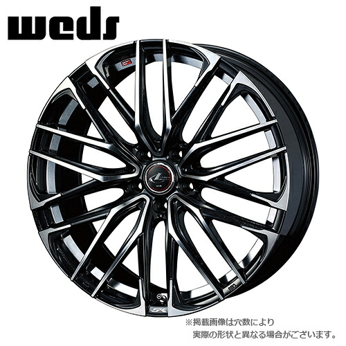 【4本購入で特典付】WEDS ウェッズ 0039049 アルミホイール1本 レオニス SK 15インチ リム幅6.0J インセット+53 5穴 PCD114.3 PBMC｜アットマックス＠