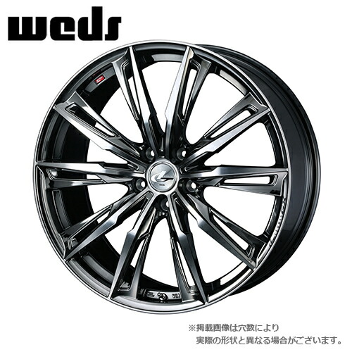 【4本購入で特典付】WEDS ウェッズ 0039377 アルミホイール1本 レオニス GX 18インチ リム幅7.0J インセット+55 5穴 PCD114.3 BMCMC|アットマックス@