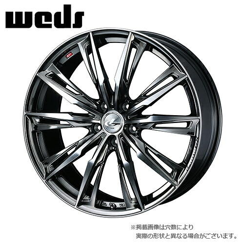 【4本購入で特典付】WEDS ウェッズ 0039401 アルミホイール1本 レオニス GX 20インチ リム幅8.5J インセット+45 5穴 PCD114.3 BMCMC｜アットマックス＠