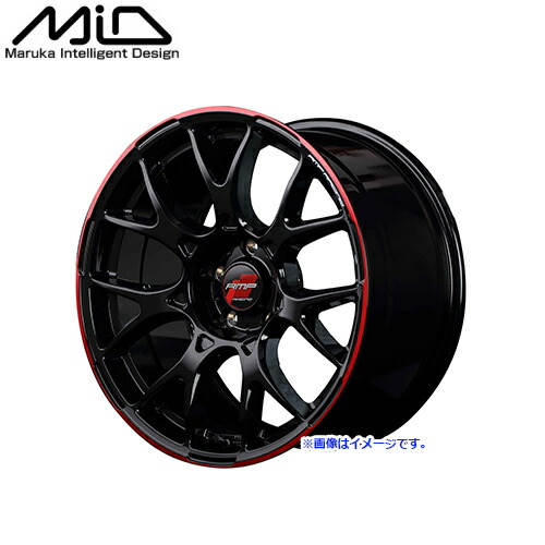メーカー不明PCD100 5H 5穴 7J+48 17インチ ホイール4本