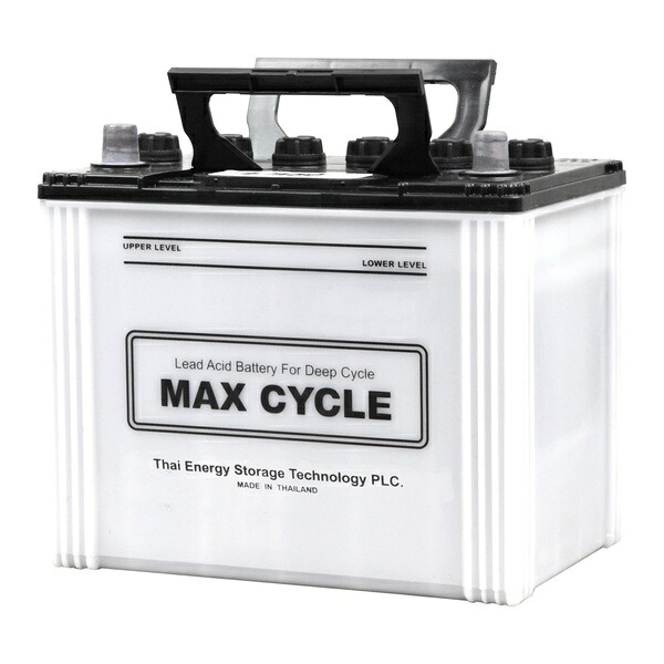 MAX CYCLE マックスサイクル EBサイクルバッテリー EB-50 (T 端子) 産業用車両 ゴルフカート 溶接機 電動車イス等|アットマックス@