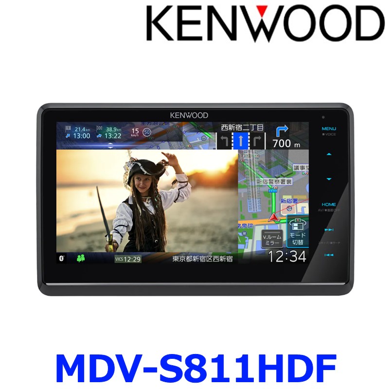 品 KENWOOD 彩速 AVナビゲーションシステム 200㎜ワイドモデル TYPE M MDV-M809HDW 2023年製  50223082313738WY(メモリーナビ)｜売買されたオークション情報、yahooの商品情報をアーカイブ公開 - オークファン カーナビ