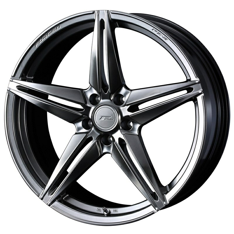 【4本購入で特典付】WEDS ウェッズ 0039464 アルミホイール1本 F-ZERO FZ-3 19インチ リム幅8.0J インセット+45 5穴 PCD114.3 DIAMOND BLACK|アットマックス@