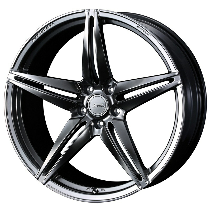 【4本購入で特典付】WEDS ウェッズ 0039478 アルミホイール1本 F-ZERO FZ-3 21インチ リム幅9.0J インセット+35 5穴 PCD114.3 DIAMOND BLACK